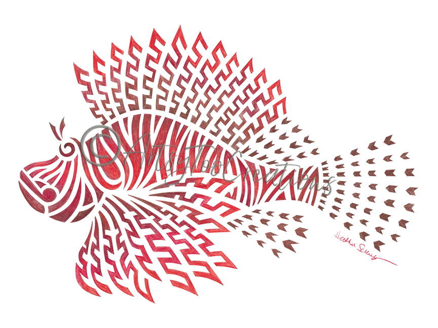 Tribal Lionfish